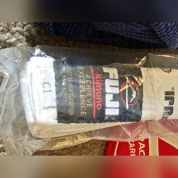 Gracie Barra Youth Y2 Brazilian Jujitsu Jacket Gi Blazer with Belt and Patches - Picture 12 of 12